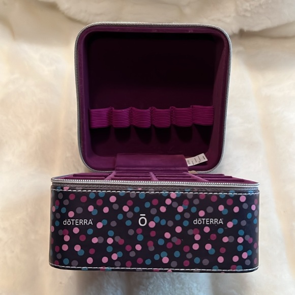 🖤🖤PRICE DROP🖤🖤NWOT💜DOTERRA💜ZIPPER STORAGE CASE💜6 ROLLER BOTTLES &16 OILS - Picture 6 of 7